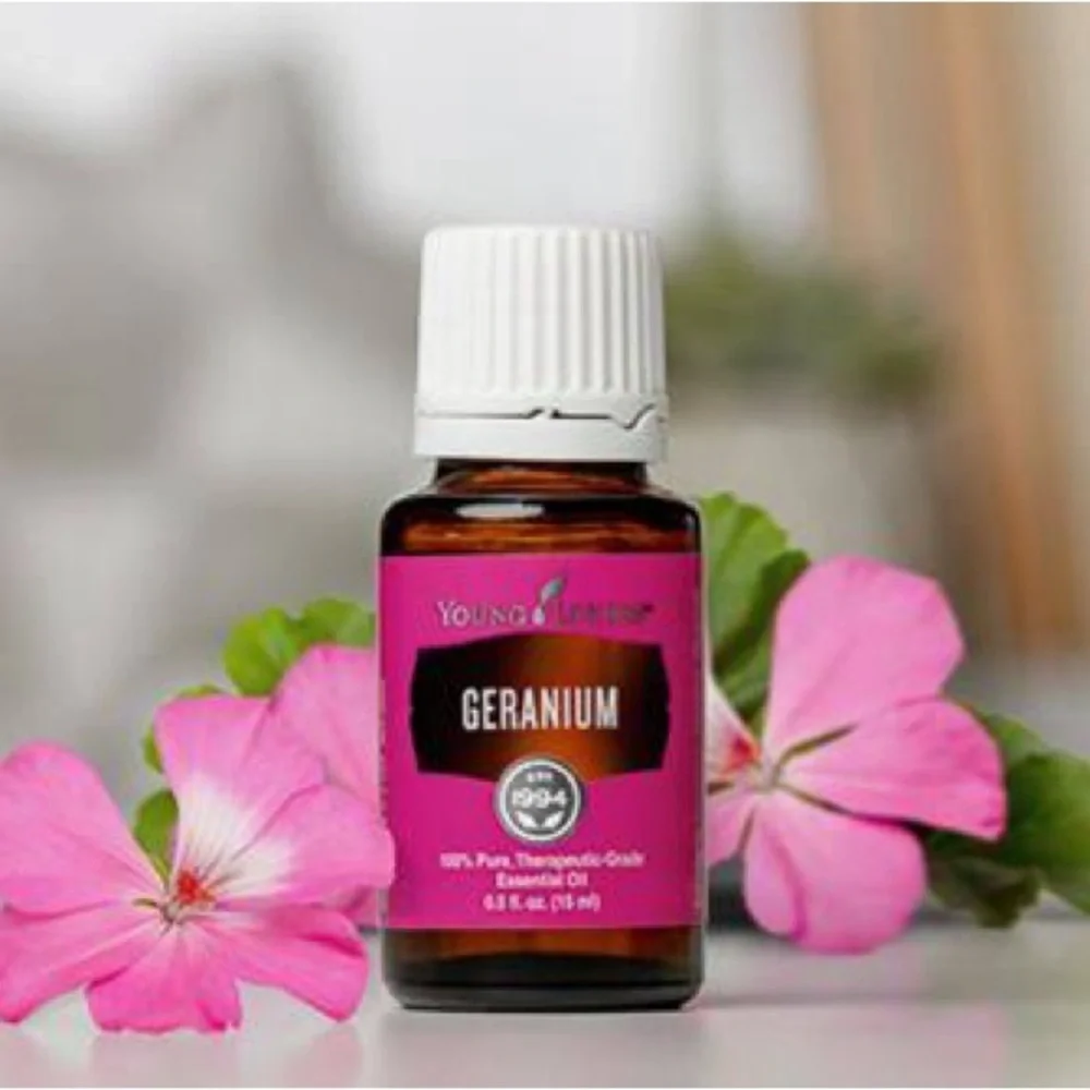 Young Living Geranium Essential Oil Bottle 15ml-Brand New-Unopened - Picture 5 of 7